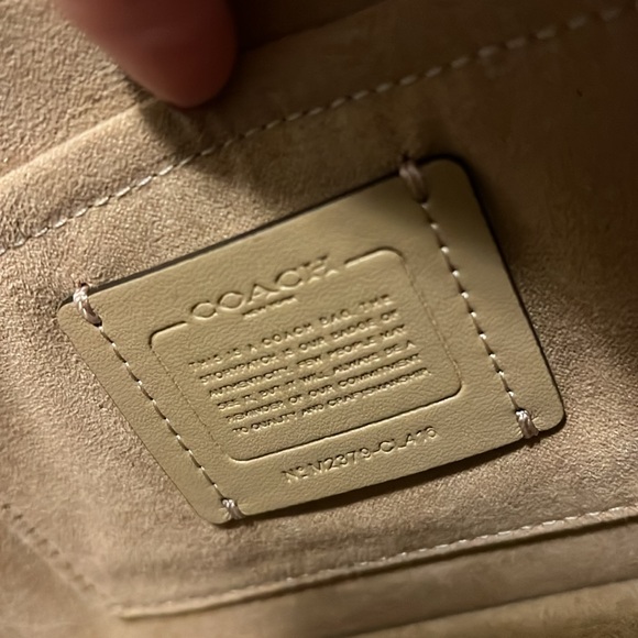 NWOT Coach Morgan Square Crossbody in White - Picture 3 of 3